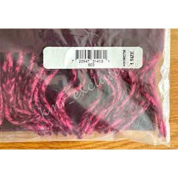 Kate Spade NEW with Tags Wool Cashmere Logo Oblong Scarf in Midnight Wine - Picture 4 of 5